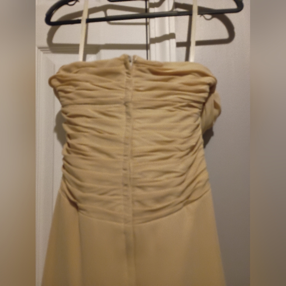 Dusty Blush Handmade Sweetheart Neckline Formal Gown - Picture 5 of 6